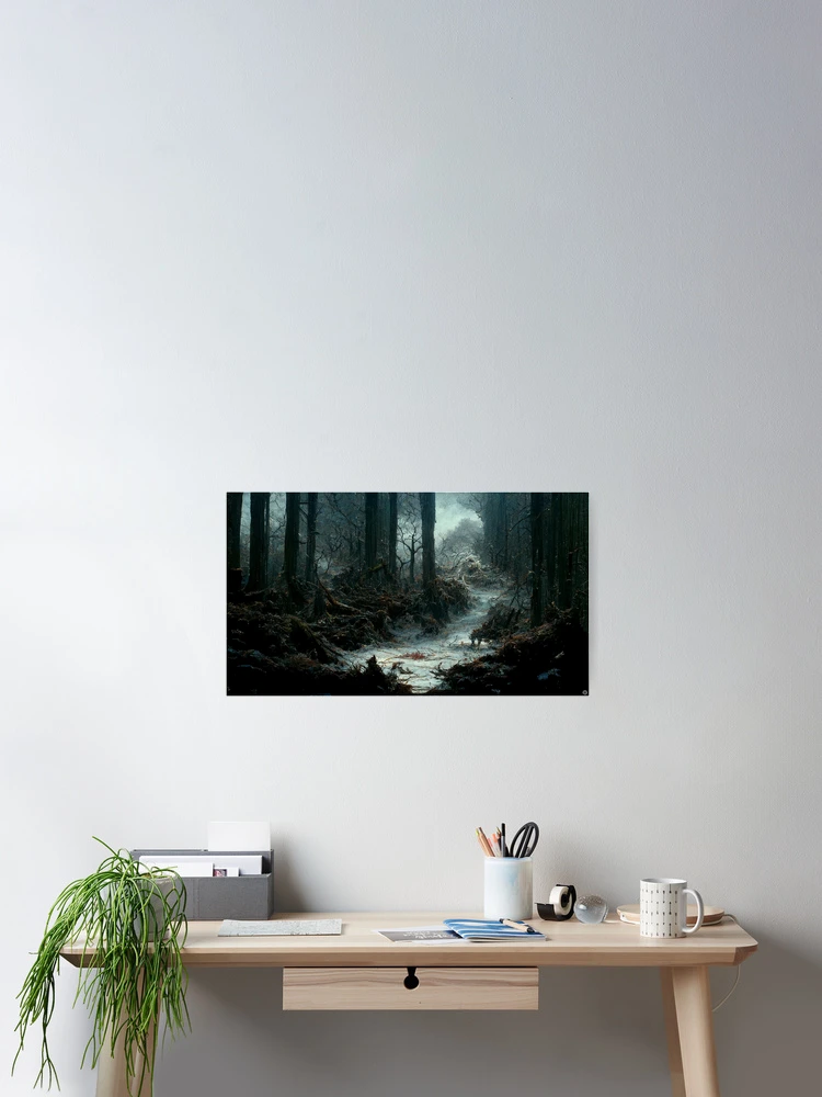 Thumbnail 2 of 3, Poster, Hunt designed and sold by RicoInStudios.