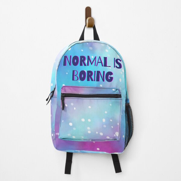 Item preview, Normal is Boring designed and sold by PanyaCreative.
