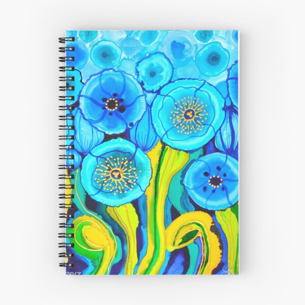 Item preview, Blue Poppies 7 Belize designed and sold by caribbeancolors.