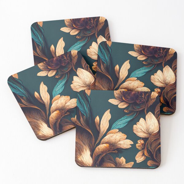 Item preview, Watercolor floral pattern blooming flowers designed and sold by NianderQuinn.