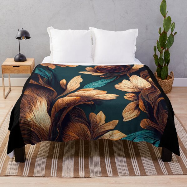 Item preview, Watercolor floral pattern blooming flowers designed and sold by NianderQuinn.