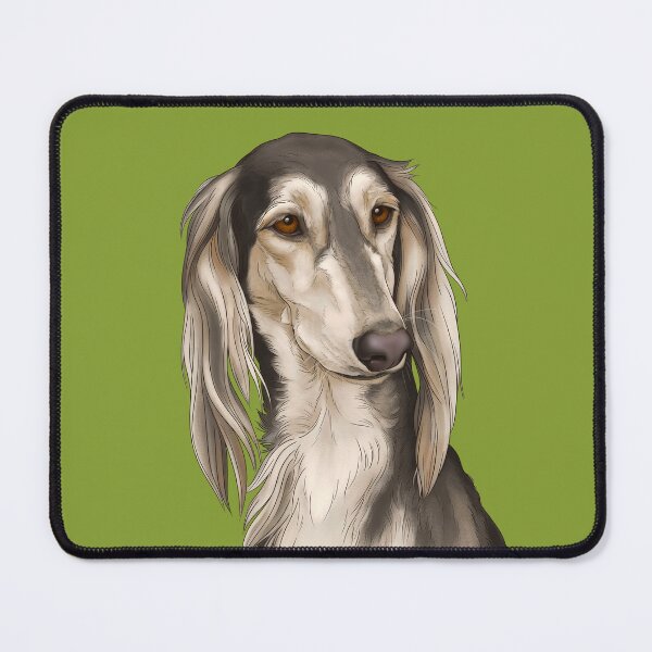 Item preview, Saluki portrait designed and sold by Roberta Canvas.