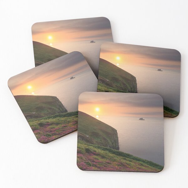 Item preview, Setting sun from the coast path (St Agnes)  designed and sold by bitm2007.