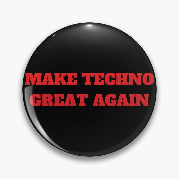 Item preview, Make Techno Great Again For Techno Music Lover And Electronic Dance Music As A Techno Music Artists designed and sold by Funwithmusic.