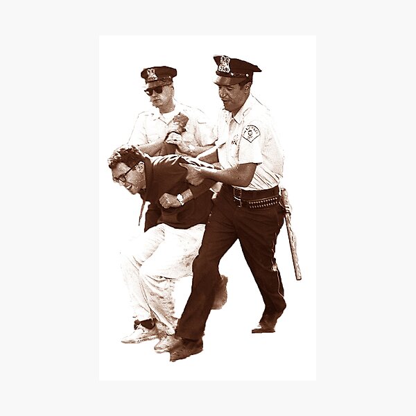 Bernie Sanders Arrested Photographic Print