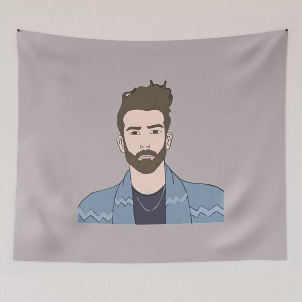 Item preview, Hasan Piker Tapestry    designed and sold by PorpoiseTee.