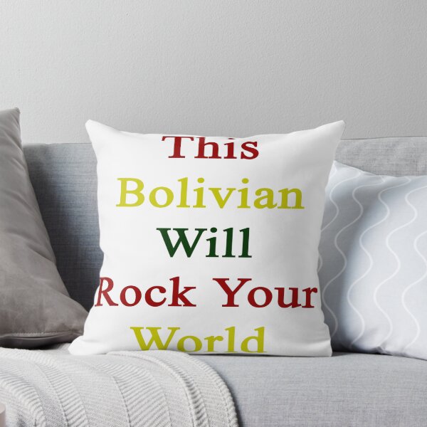 Item preview, This Bolivian Will Rock Your World  designed and sold by supernova23.