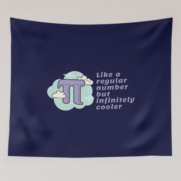 Item preview, Pi like a regular number but infinitely cooler    designed and sold by PorpoiseTee.