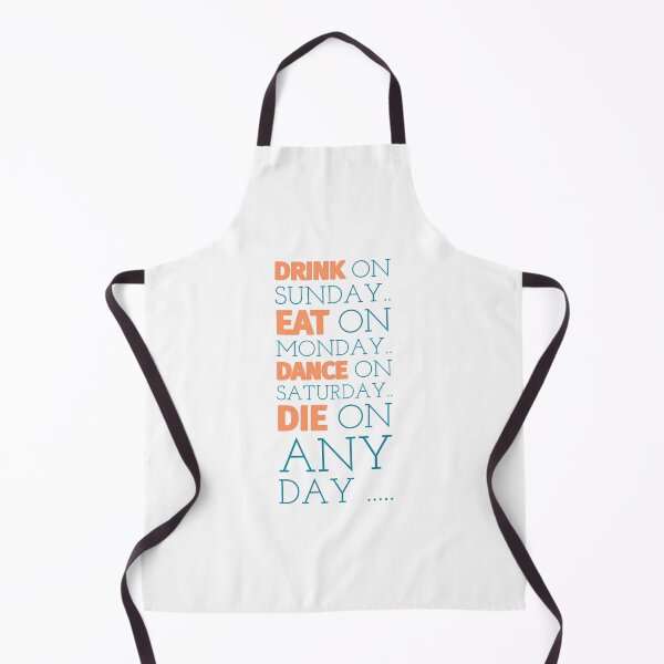 Item preview, Drink Eat Dance Die Funny Design designed and sold by RiyonArts.
