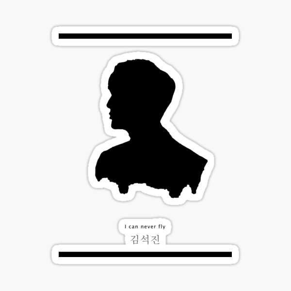 BTS Jin side profile Tote Bag for Sale by NMBDesign