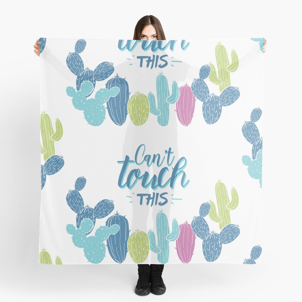 Can't touch this - Cactuses Scarf