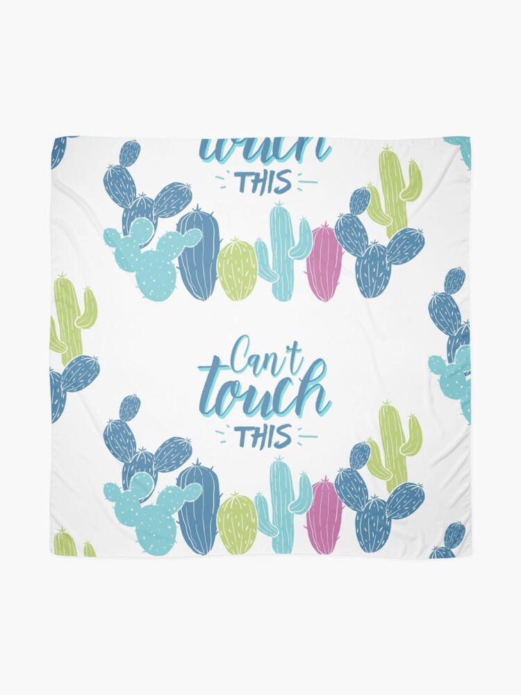 Alternate view of Can't touch this - Cactuses Scarf