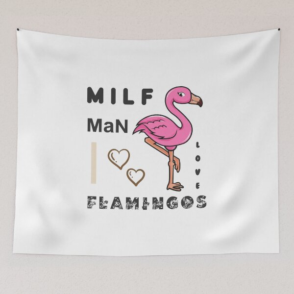 Item preview, MILF Man I Love Flamingos designed and sold by haitran6382.