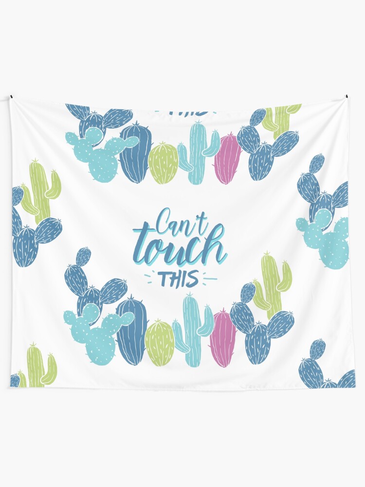 Alternate view of Can't touch this - Cactuses Tapestry