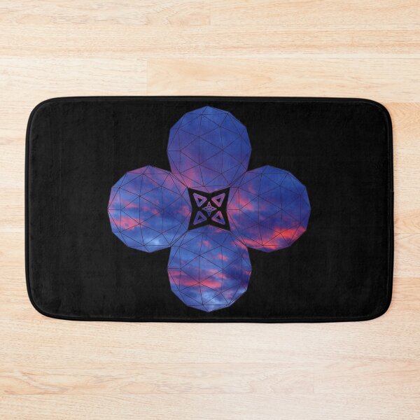 Item preview, Dark Red Blue Sky Icosahedron Star designed and sold by createVisions.