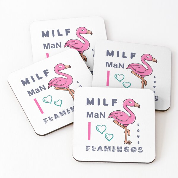Item preview, MILF Man I Love Flamingos designed and sold by haitran6382.