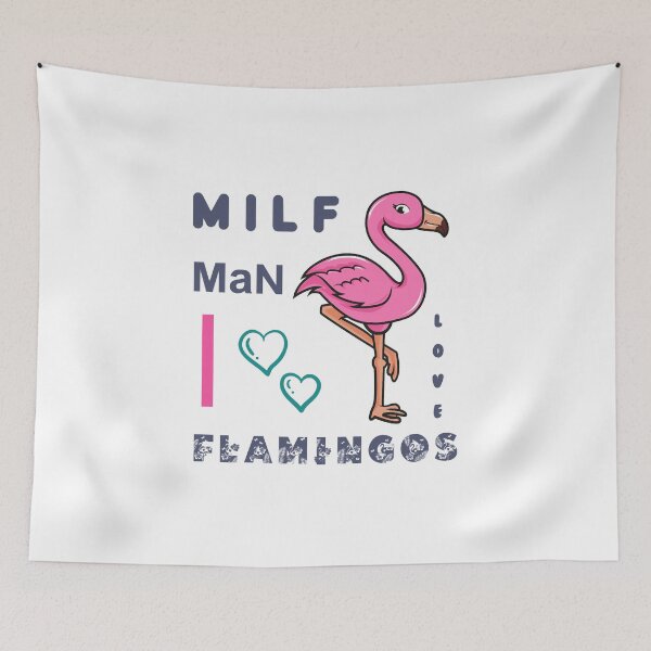 Item preview, MILF Man I Love Flamingos designed and sold by haitran6382.