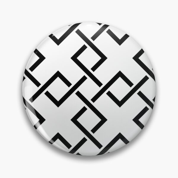 Item preview, Geometric Line pattern - black and white designed and sold by NVDesigns.