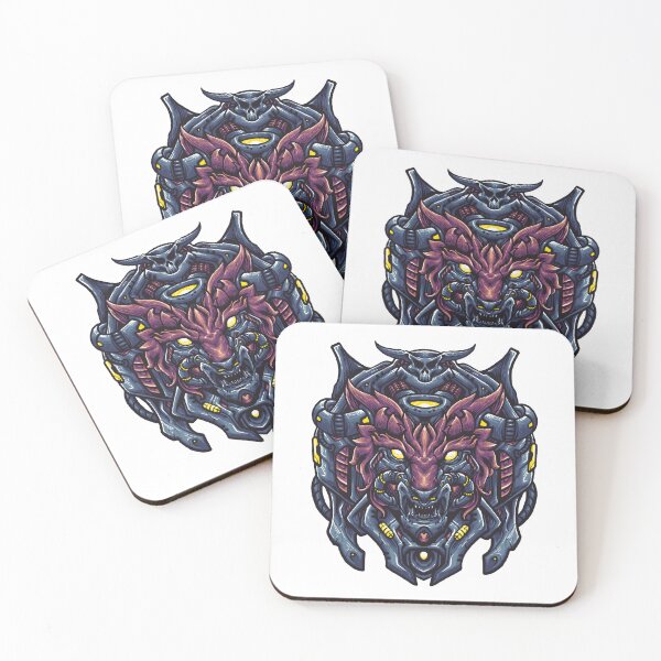 Item preview, Mechanic wolf bot head designed and sold by JTS STORE.