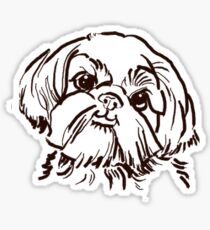 the Shih Tzu love of my life! Sticker