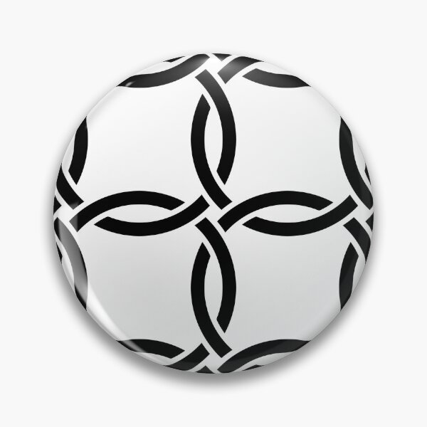 Item preview, Circular geometic pattern - black and white designed and sold by NVDesigns.
