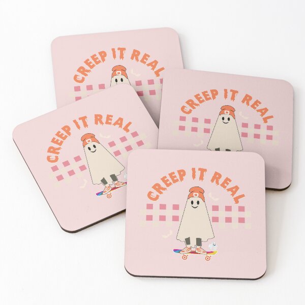 Aperçu de l'œuvre Retro Halloween Creep it Real Vintage Ghost Halloween créée et vendue par mjamerearieona.
