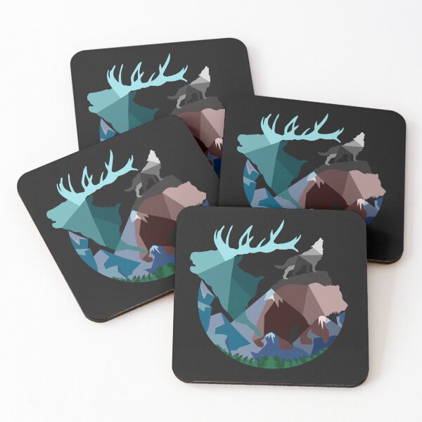 Item preview, Minimalist forest animals designed and sold by Mariia Berezhna.