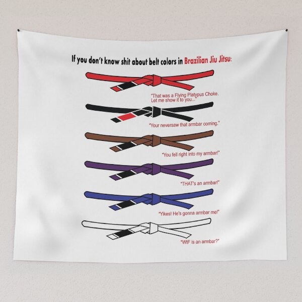 Item preview, MMA BJJ Apparel Belt Levels designed and sold by Patriivera.