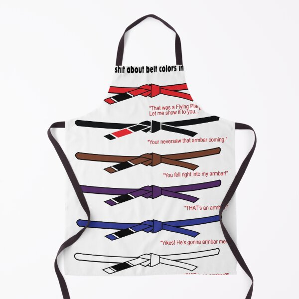 Item preview, MMA BJJ Apparel Belt Levels designed and sold by Patriivera.