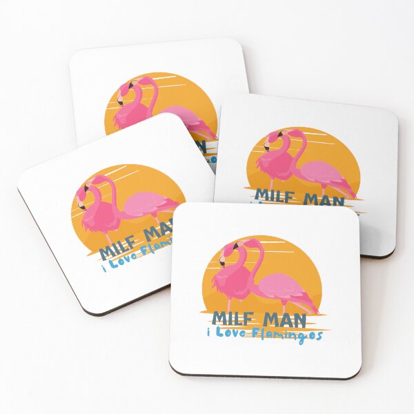 Item preview, MILF Man I Love Flamingos designed and sold by haitran6382.