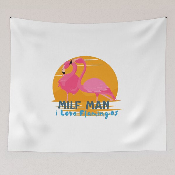 Item preview, MILF Man I Love Flamingos designed and sold by haitran6382.