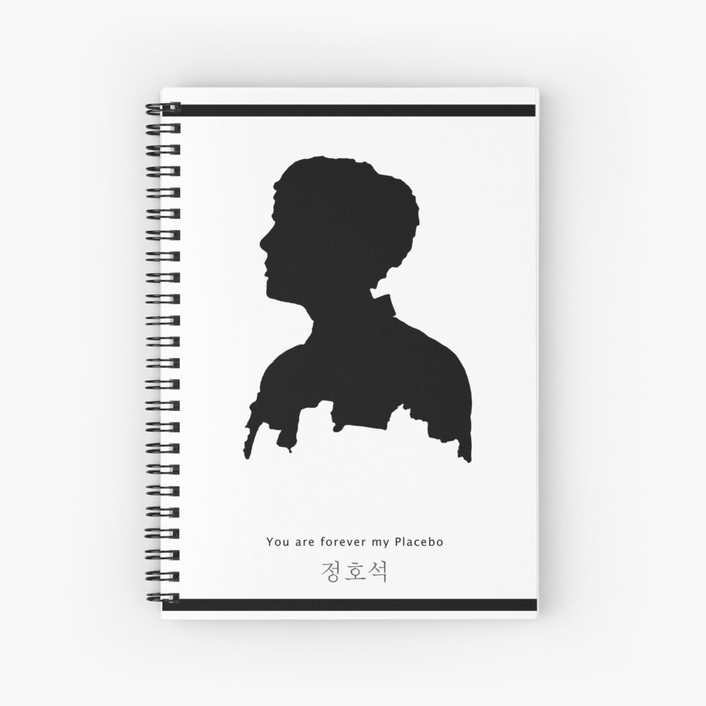 Bts J Hope Side Profile Spiral Notebook By Nmbdesign Redbubble