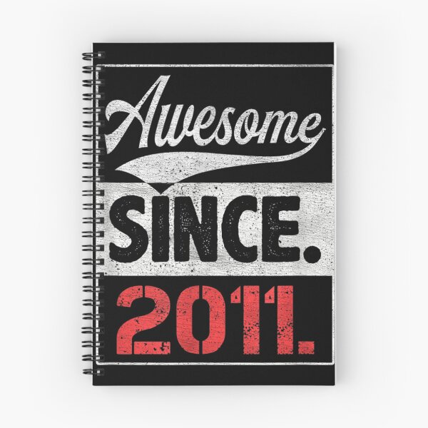 Item preview, 11th Birthday Awesome Since 2011 Vintage 11 Years Old Bday  designed and sold by aumarian.