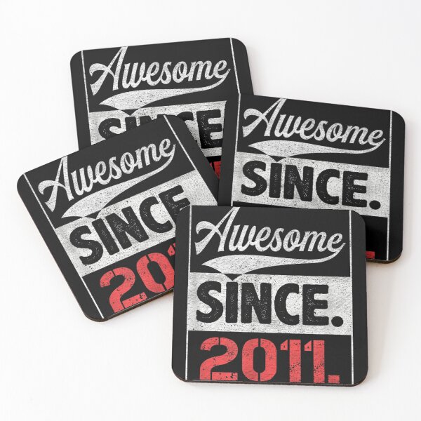 Item preview, 11th Birthday Awesome Since 2011 Vintage 11 Years Old Bday  designed and sold by aumarian.