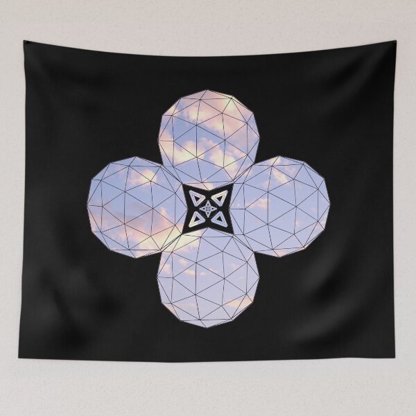 Item preview, Light Sky Icosahedron Star designed and sold by createVisions.