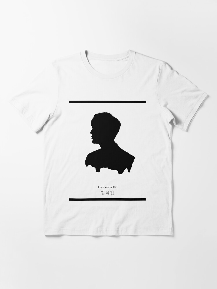 BTS Jin side profile Essential T-Shirt for Sale by NMBDesign