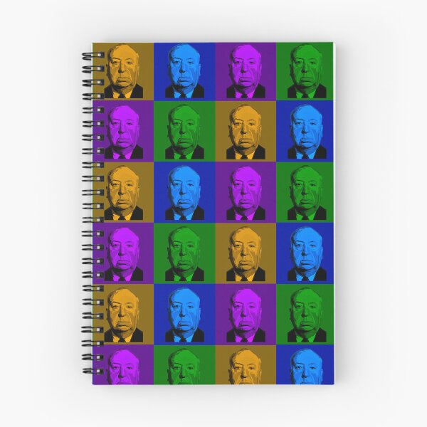 Item preview, Fanart Alfred Hitchcock drawing in pop-art designed and sold by Blondiabshop.