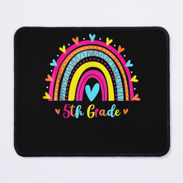 Item preview, 5th Grade Teacher Cute Rainbow Lover Back To School  designed and sold by aumarian.