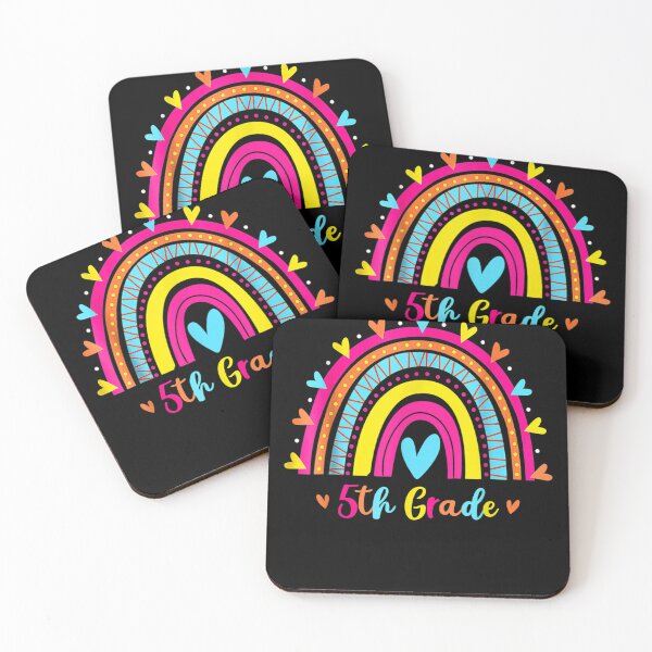 Item preview, 5th Grade Teacher Cute Rainbow Lover Back To School  designed and sold by aumarian.