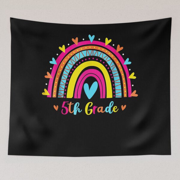 Item preview, 5th Grade Teacher Cute Rainbow Lover Back To School  designed and sold by aumarian.