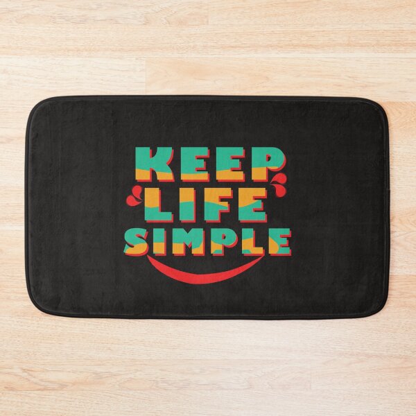 Item preview, keep life simple designed and sold by time-to-relax.