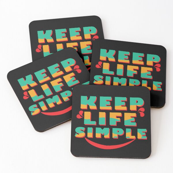 Item preview, keep life simple designed and sold by time-to-relax.