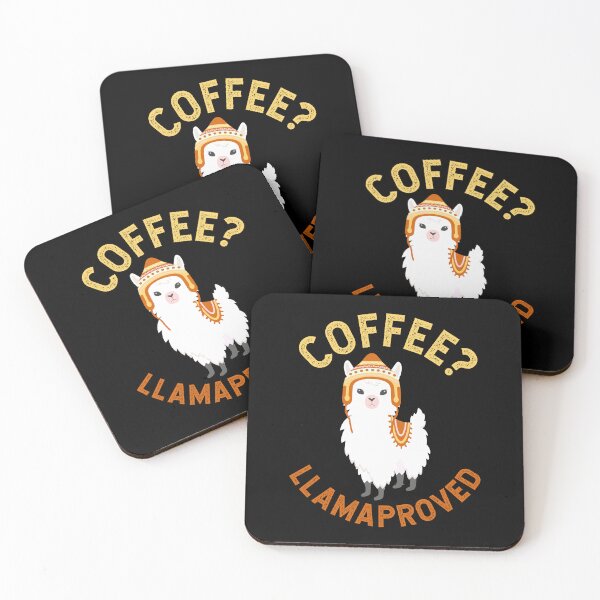 Item preview, Llamas and coffee humour | Llamaholic designed and sold by AllInCoffee.