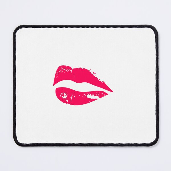 Item preview, red lips poster vintage lipstick print design  designed and sold by Nnone.