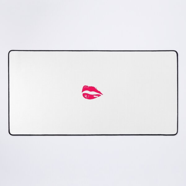 Item preview, red lips poster vintage lipstick print design designed and sold by Nnone.