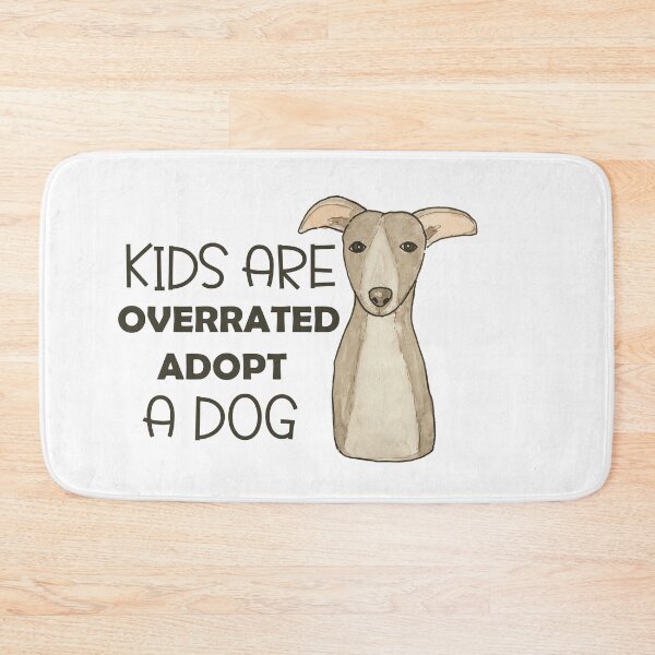 Item preview, Kids Are Overrated Adopt A Dog designed and sold by beefrancky.