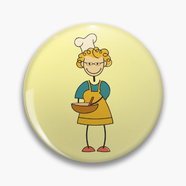 Item preview, Granny Smiling and Baking designed and sold by SpecAli.