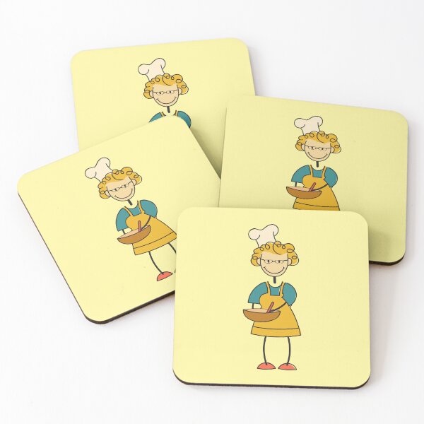Item preview, Granny Smiling and Baking designed and sold by SpecAli.