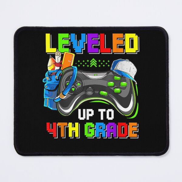 Item preview, Leveled Up To 4th Grade Back To School Video Game Boys Gamer designed and sold by aumarian.