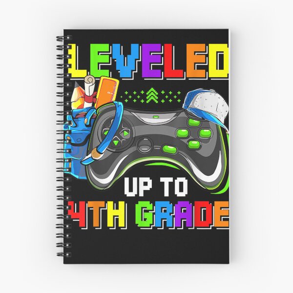 Item preview, Leveled Up To 4th Grade Back To School Video Game Boys Gamer  designed and sold by aumarian.